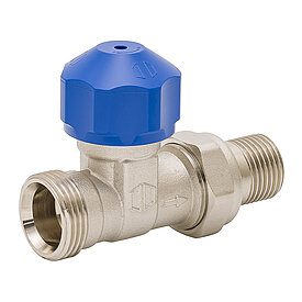 Thermostat and return valve - Straight