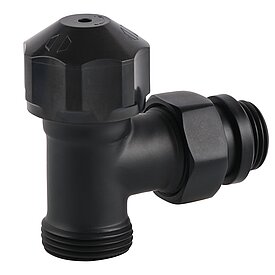 Thermostatic valve single connection angle - design