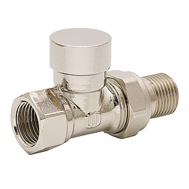 Lockshield valve emptying and filling function