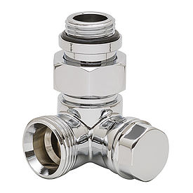 Lockshield valve corner design - Right