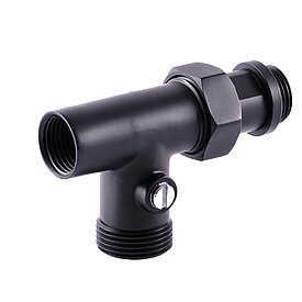 Lockable lockshield valve for electrical heating element