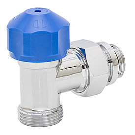 Thermostatic valve single connection angle - design