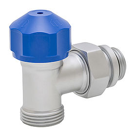 Thermostatic valve single connection angle - design